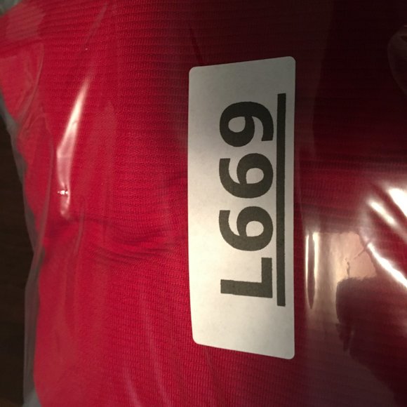 Grand Slam Golf Polo L Mens Red Textured Short Sleeve Solid Collared Performance - Picture 8 of 8